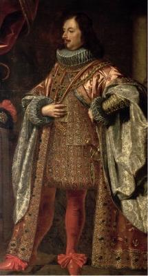 Justus Sustermans Portrait of Vincenzo II Gonzaga oil painting picture